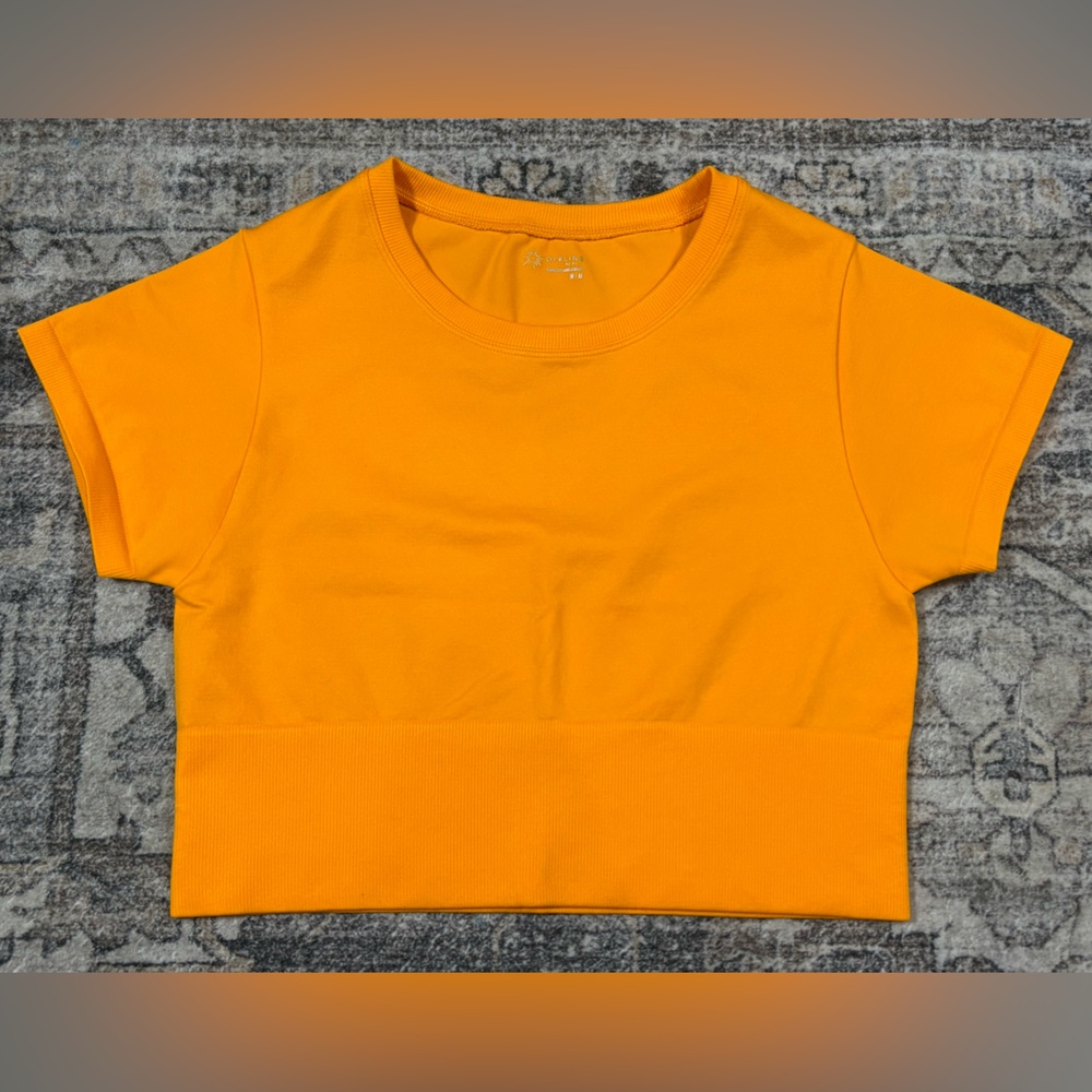 Aerie Offline Seamless Cropped Top Women’s Size Medium‎
